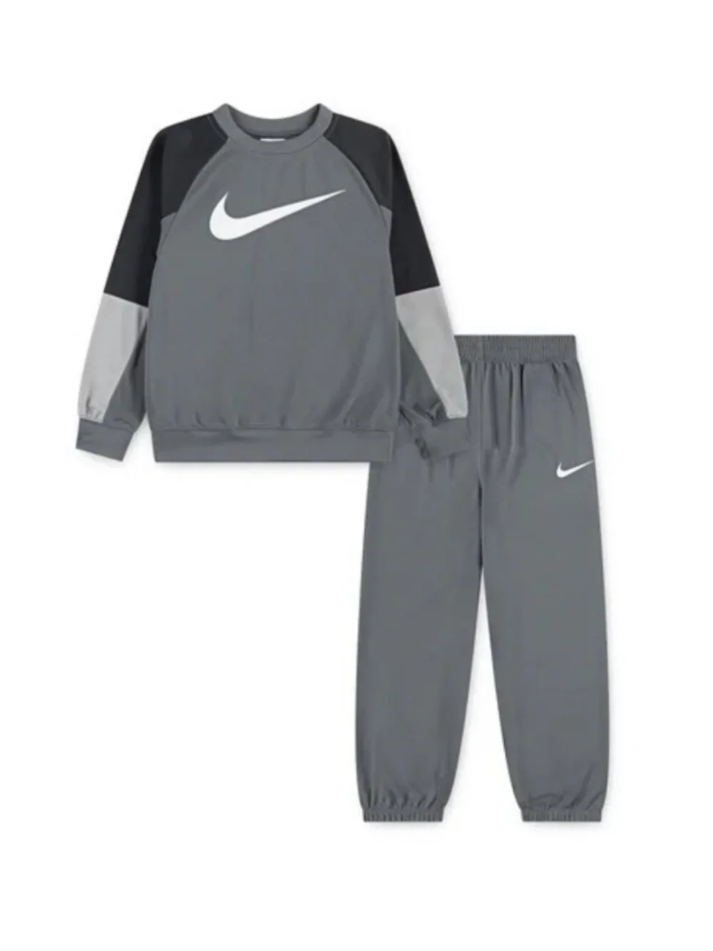 Nike Boys' Color block Lifestyle Essentials Crew 2 Piece Set (Little Kid) Size 7 - Picture 6 of 6